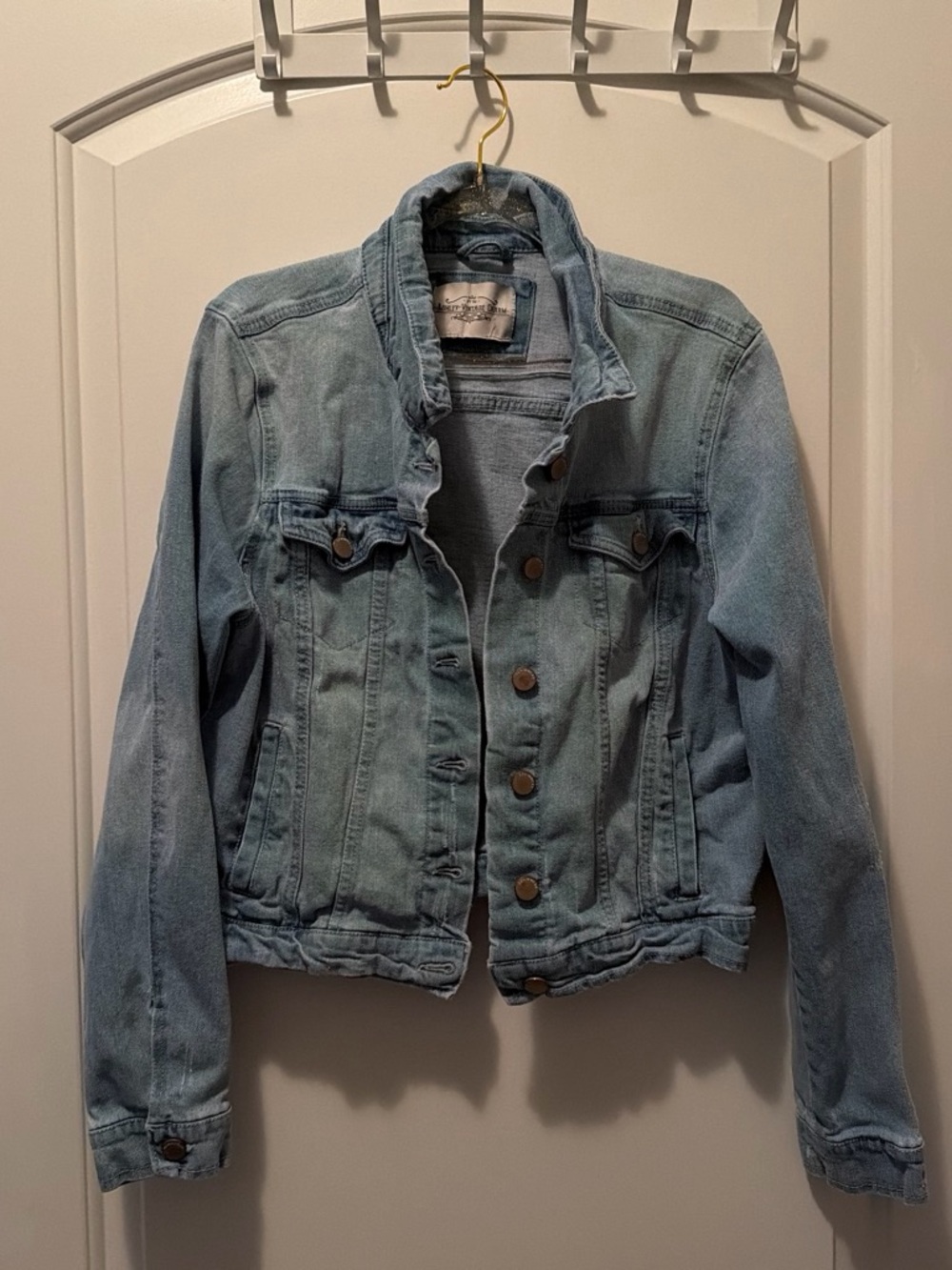 Light Wash Women's Denim Jacket - Classic Jean Jacket
